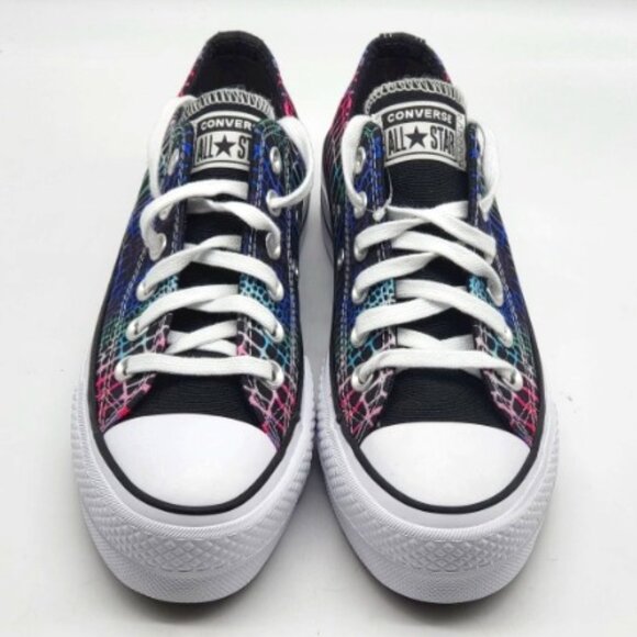 Converse Chuck Taylor All Star Low Top Women 9 Platform Digital Crocodile Print - Picture 5 of 17